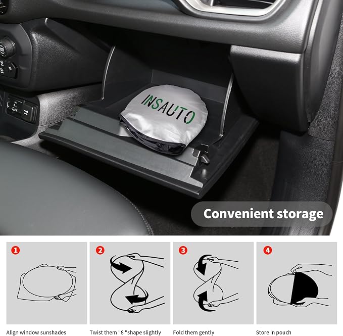 for Odyssey 2026 Windshield Sun Shade Foldable Sunshade fit - Image 6