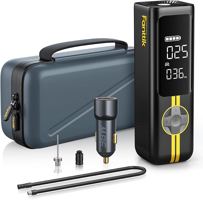 Fanttik X8 APEX Tire Inflator Portable Air Compressor, 1 Min Fast Inflation by FANTTIK%C2%AE