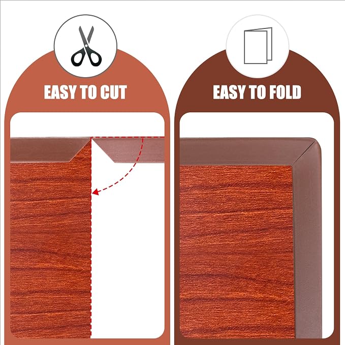 Rubber Edge Trim, Flexible Edge Banding, 3/4" U Channel Furniture Edge Protector - Image 5