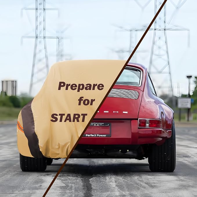 Corolla Car Cover Heavy Duty Waterproof All Weather Compatible - Image 4