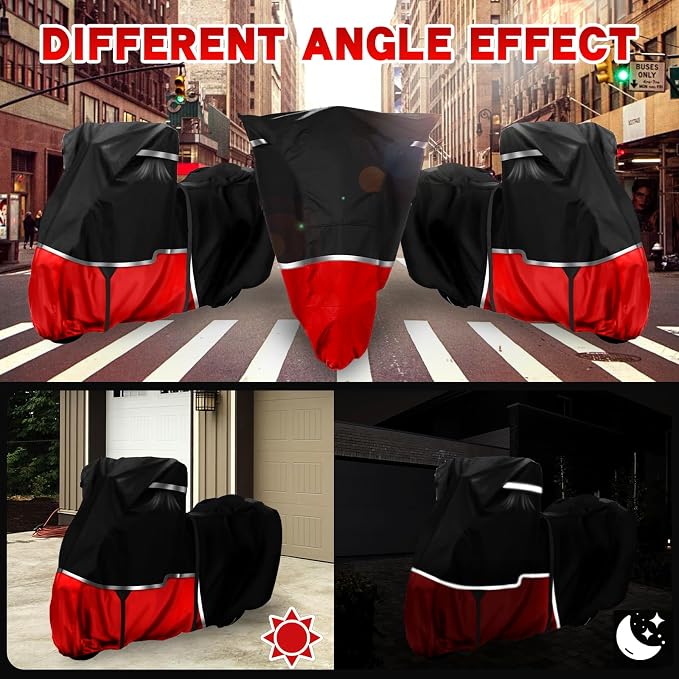 420D Waterproof Motorcycle Cover Replace - Image 6