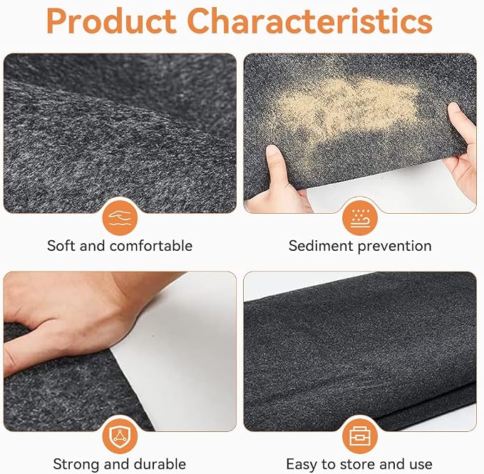 Oil Spill Mat - Garage Floor Mat, Absorbent Oil Pad, Premium Maintenance Mat - Image 5