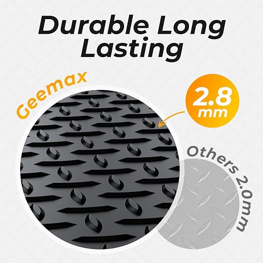7.8 x 18 FT Garage Floor Mats for Under Car, 2.8mm Thickened Rubber Garage - Image 3