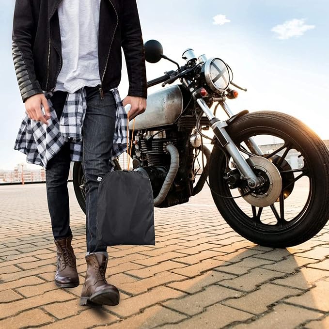 300D Heavy Duty Small Motorcycle Cover, Seceles All Season Durable Waterproof - Image 8