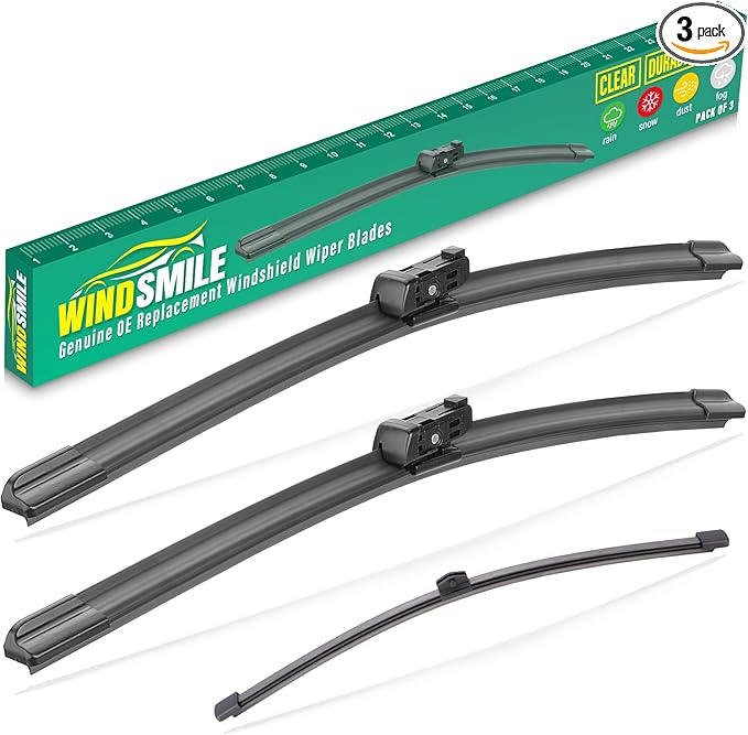 26" 16" 13" Windshield Wiper Blades Replacement by WINDSMILE
