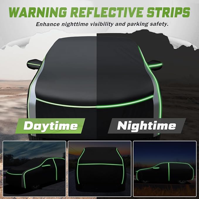 Mixsuper Liner Car Cover for Dodge Charger 2006-2026, 7 Layers Waterproof Car - Image 7