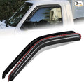 Auto Dynasty 2Pcs Carbon Fiber Pattern Window Visors Compatible by AutoDynasty