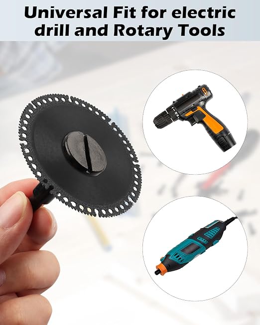 2 Pack Die Grinder Cut Off Wheel Arbor, Mounting Mandrel 3/8" & 1/4" Arbor - Image 5