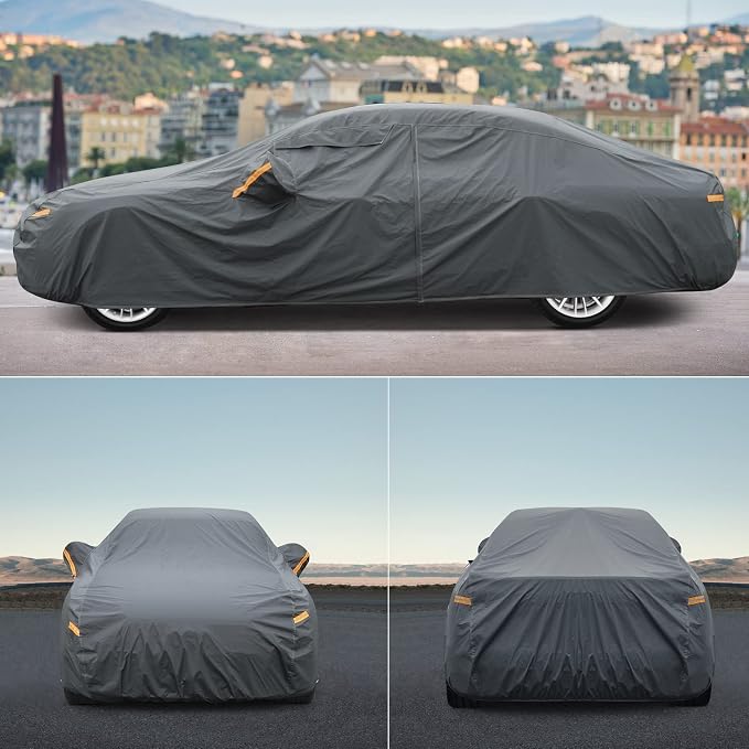 16 Layers Waterproof All Weather Car Cover - Image 7