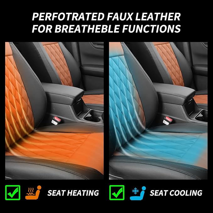 coverdream CRV Waterproof Leather Seat Covers Custom Fit - Image 5