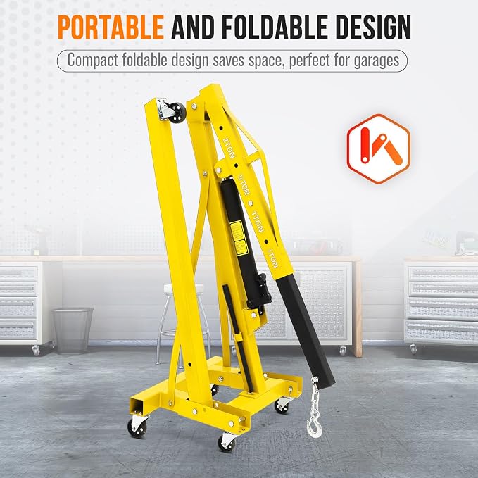 2 Ton Hydraulic Engine Hoist - Image 4