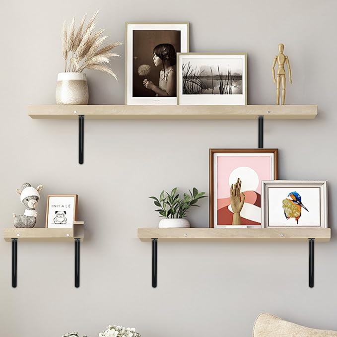 20 Pack L18 x H 12" Black Heavy Duty Shelf Brackets - Image 7