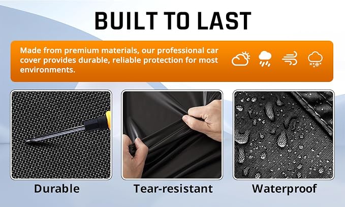 Honda Accord Car Cover Waterproof All Weather - Image 4