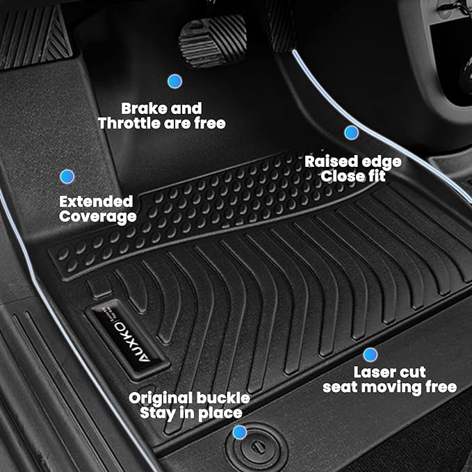Auxko All Weather Floor Mats Fit - Image 5