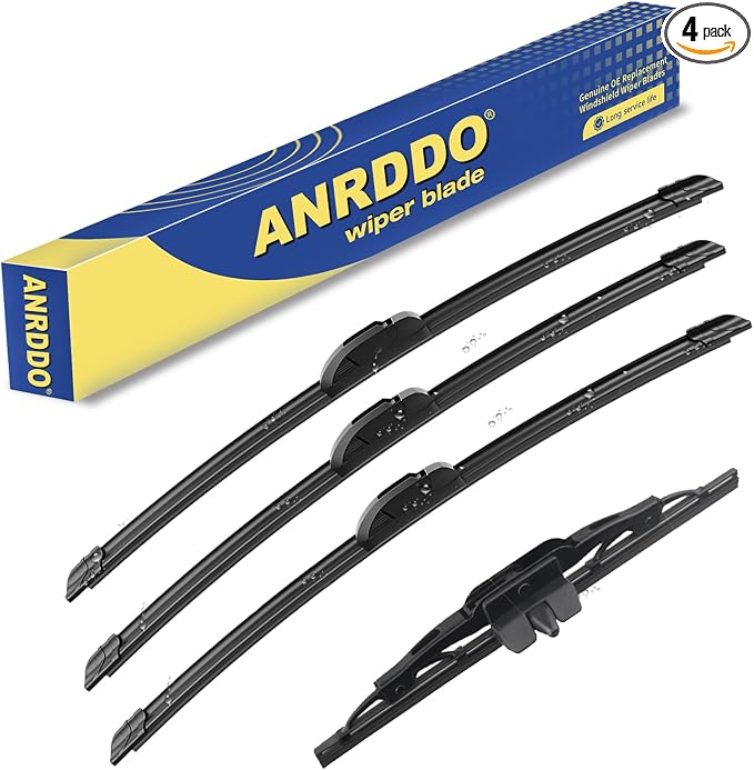 3 Wipers Factory Replacement For 2007-2014 Toyota FJ Cruiser Original Equipment by ANRDDO