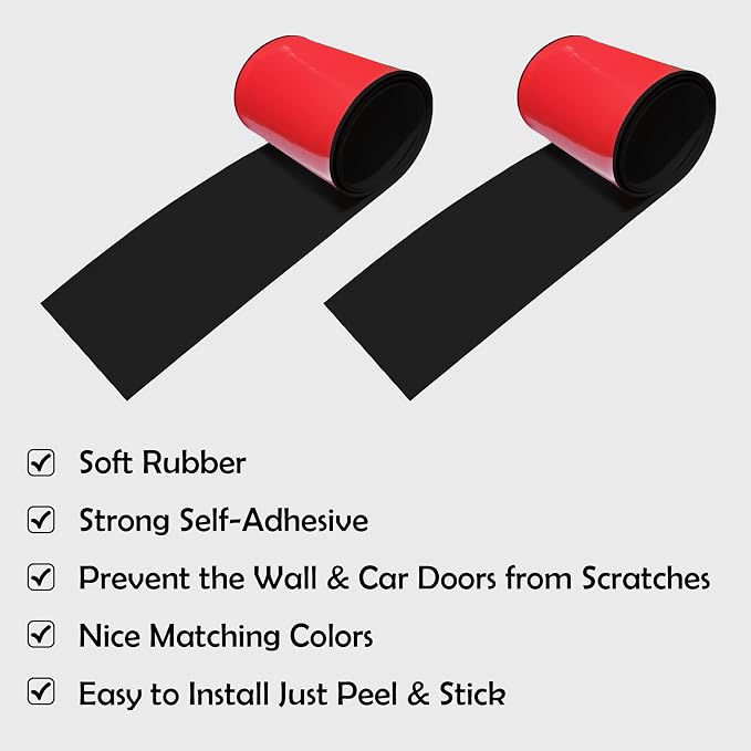Rubber Bond Garage Wall Protectors - Image 2
