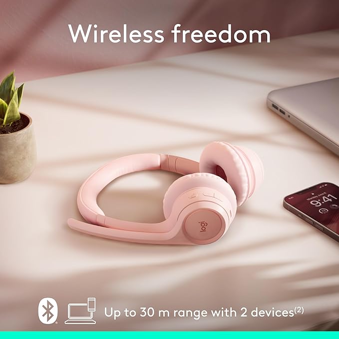 Logitech Zone 300 Wireless Bluetooth Headset - Image 4