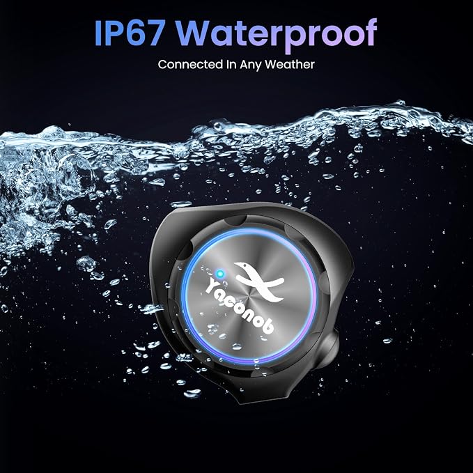 Y3 Helmet Bluetooth Intercom Headset, Auto Answer Phone, Active Noise - Image 6