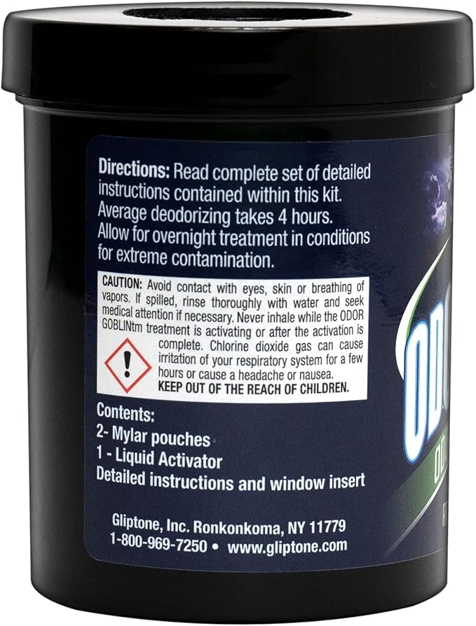Odor Goblin, Chlorine Dioxide Fogger Odor Elimination System. Removes Many - Image 3
