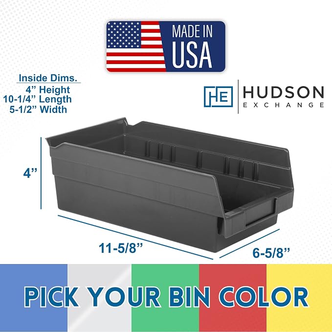 Hudson Exchange 36x14x33, Industrial Wire Shelving Unit - Image 2