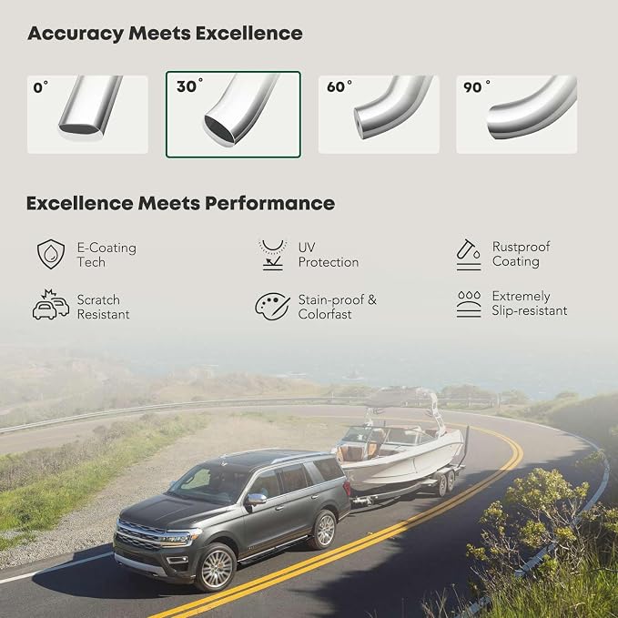 YHTAUTO 5 Inch Running Boards Side Steps Compatible - Image 5