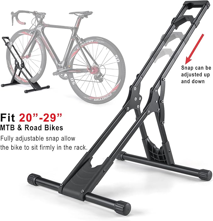 Bike Floor Stand Rack- Indoor Bike Stand - Image 2