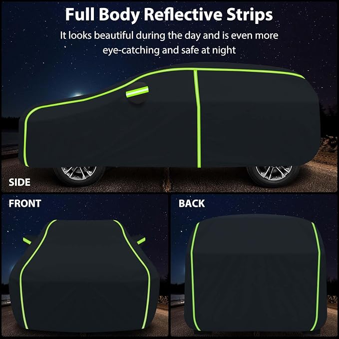 6 Layers Full Car Cover for 1994-2024 Ford Mustang - Image 5