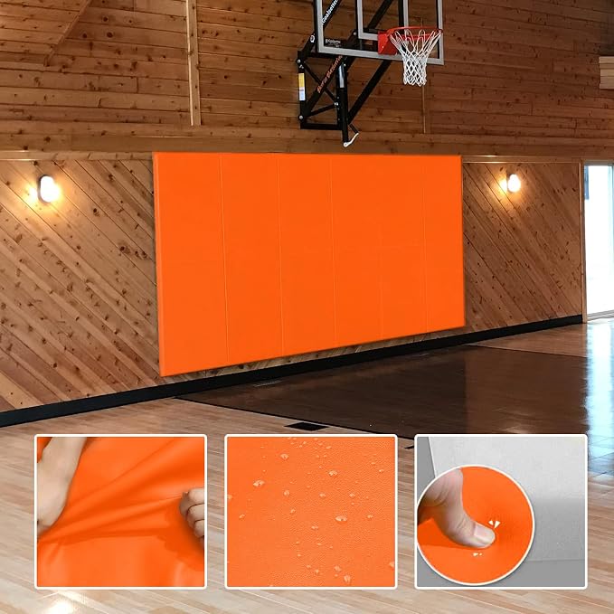 PROGOAL 2"/4" Thick Foam Protection Wall Pad，Gym Basketball-Court - Image 4
