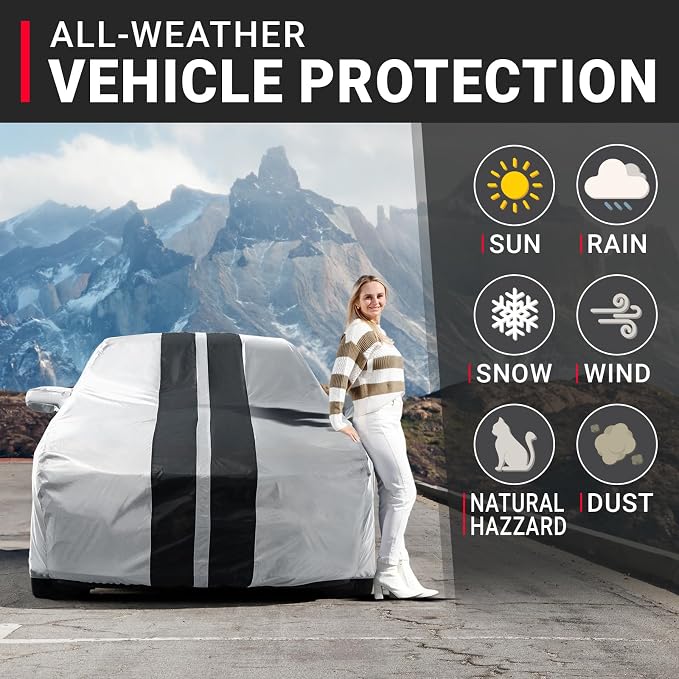iCarCover Custom Car Cover for Buick Century Sedan, Coupe Waterproof - Image 2