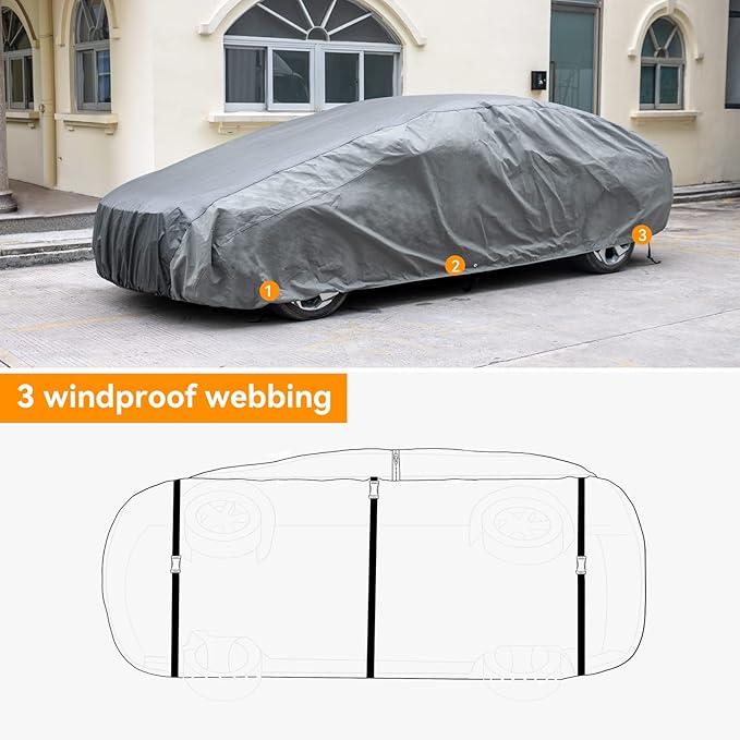 XCAR Ultra Light Waterproof Hatchback and Crossover Car Cover - Image 2