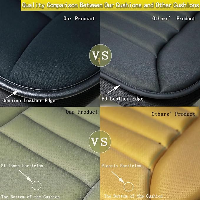 Thick Seat Cushion Memory Foam Car Seat Cushion Pad - Image 2