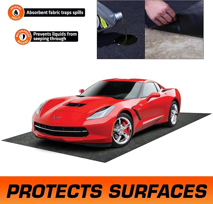 Armor All Premium Original Garage Floor Mat, Protects Surfaces, Transforms - Image 3