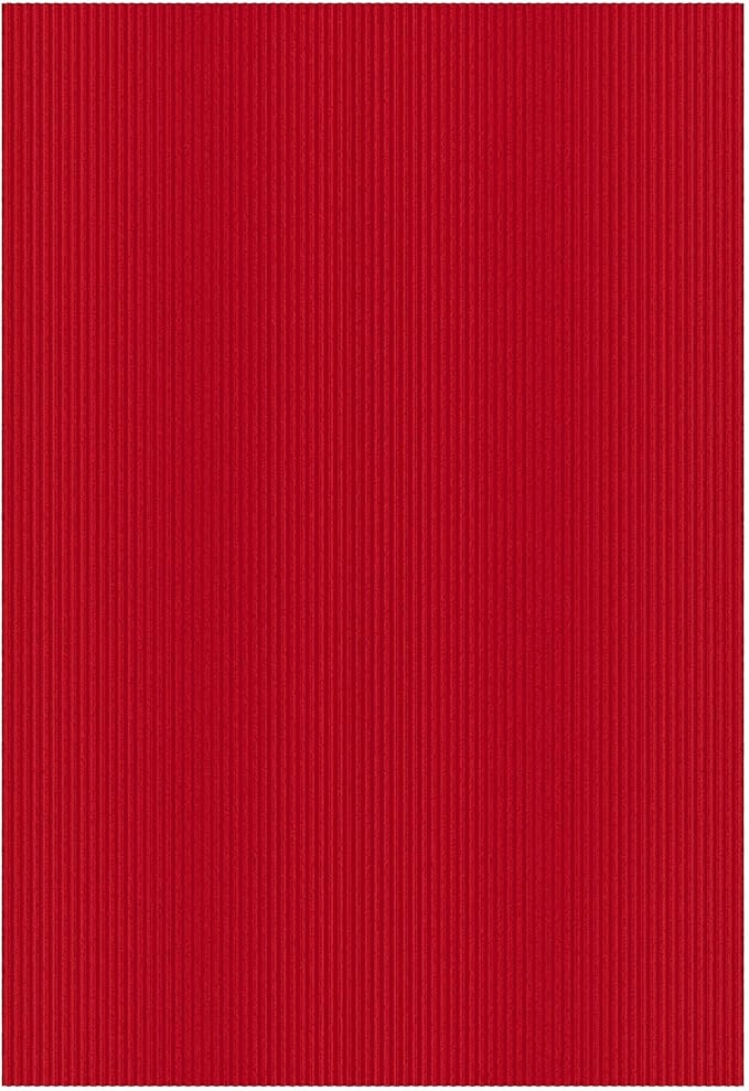 Ottomanson 6'6" x 10' Mud Mat Area Rug Scraper Carpet - Image 8