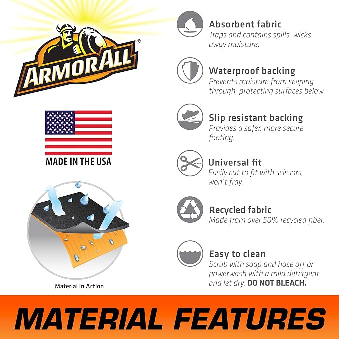 Armor All Original XL Garage Floor Mat, Protects Surfaces, Transforms Garage - Image 7