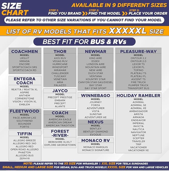 EcoNour RV Windshield Sunshade | Reflective RV Windshield Cover - Image 3