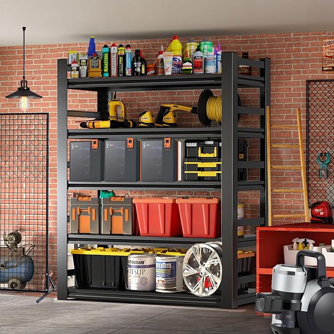 Metal Shelving, Garage Shelves Series, Heavy Duty Storage Shelf, Large - Image 2
