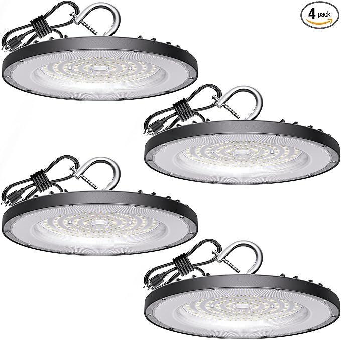 Led High Bay Light 100W, 14000lm 5000K UFO Bay Lighting by Yihuven