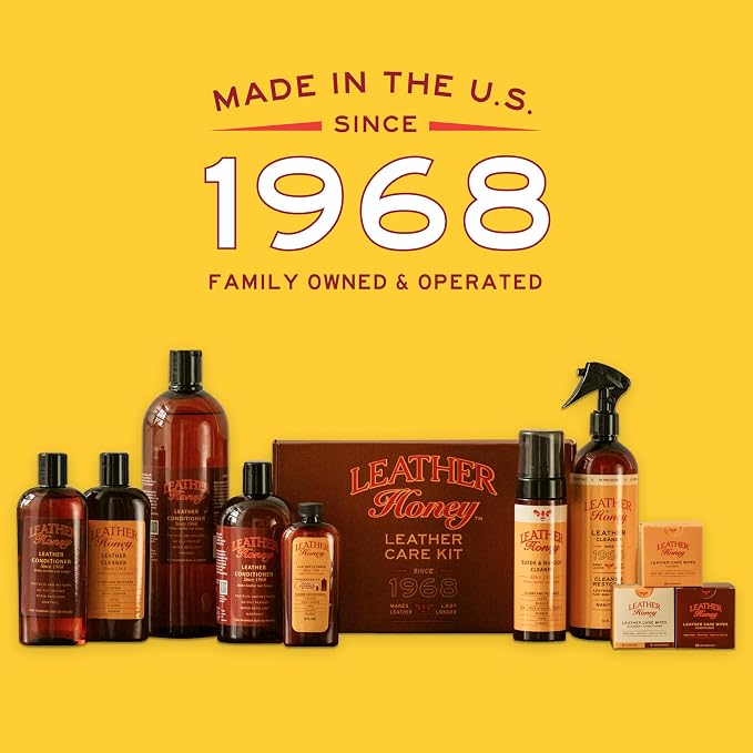 Leather Honey Leather Conditioner, Non-Toxic & Made in the Usa Since 1968. - Image 4