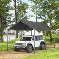 Grezone 10 x 20ft Heavy Duty Carport, Portable Car Tent Garage, All Season UV by GREZONE