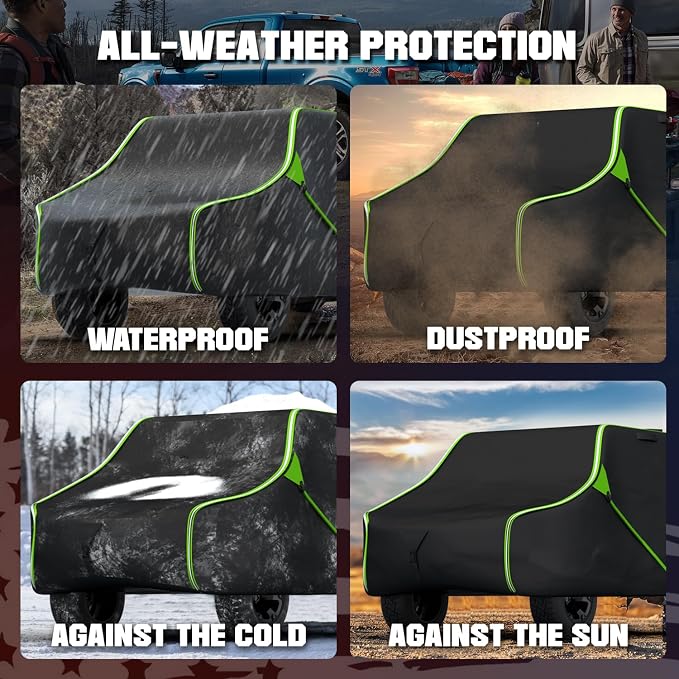 125 Inch UTV Cover for Polaris Ranger RZR, Can-Am Defender Maverick Commander - Image 5