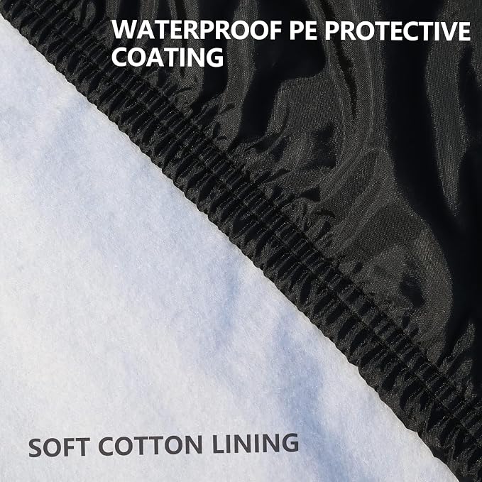 Tecoom Car Cover Waterproof All Weather, Car Covers - Image 4