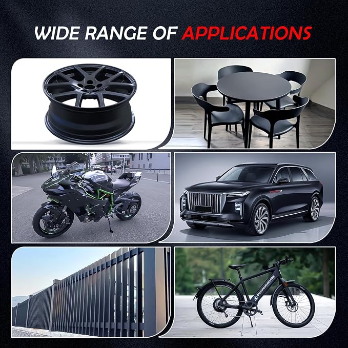 Black Rim Touch Up Paint. Wheel Scratch Repair Pen. Car Rim Paint Pen Quick And - Image 5