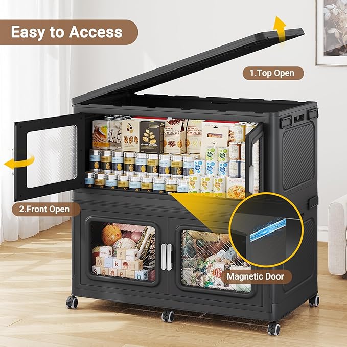 300 Qt Stackable Storage Bin - Image 6