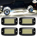 Nicoko 108 High-Power LEDs per Pod 4Pods Pure White Rock Lights Ultra-Bright by Nicoko