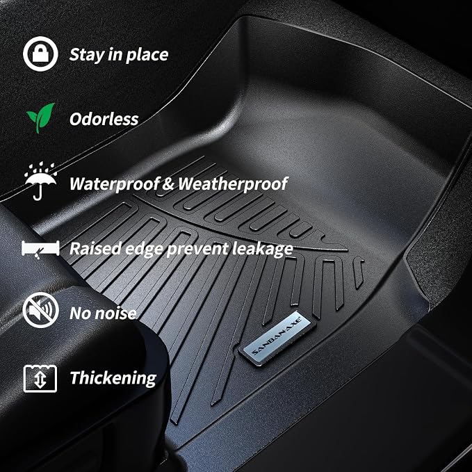 Floor Mats for Ford Expedition MAX 2018-2024 - Image 5