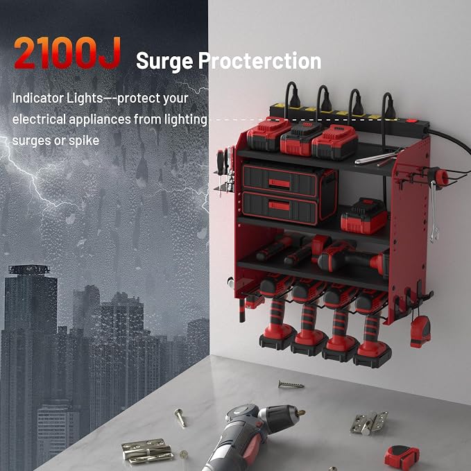 Power Tool Organizer Wall Mount - Image 2