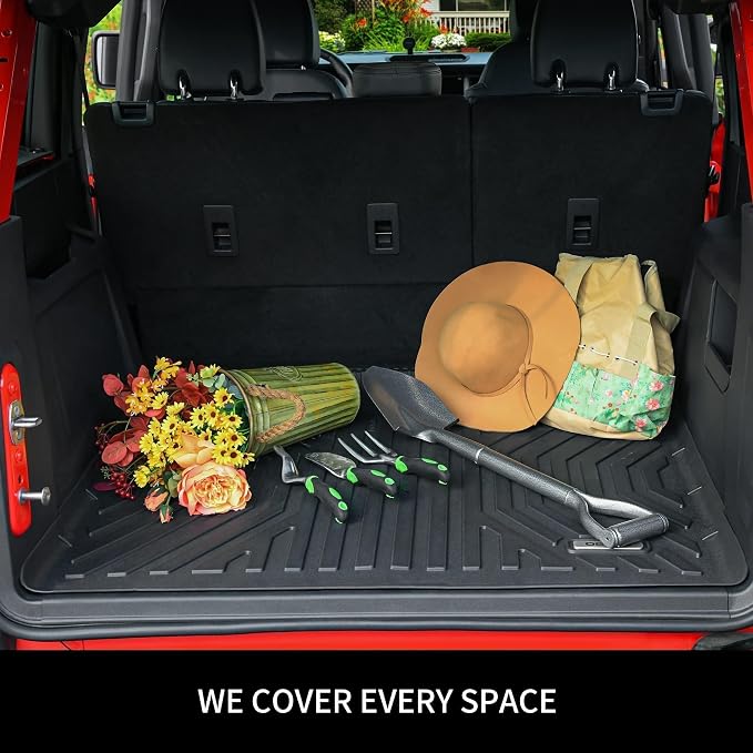 OEDRO Cargo Liner Fit for 2010-2024 Toyota 4Runner Standard Cargo Mats - Image 2