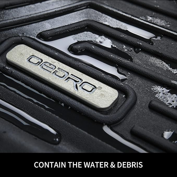 OEDRO Floor Mats Fit for Toyota Camry 2011-2007, Custom Fit Front & 2nd Row - Image 8