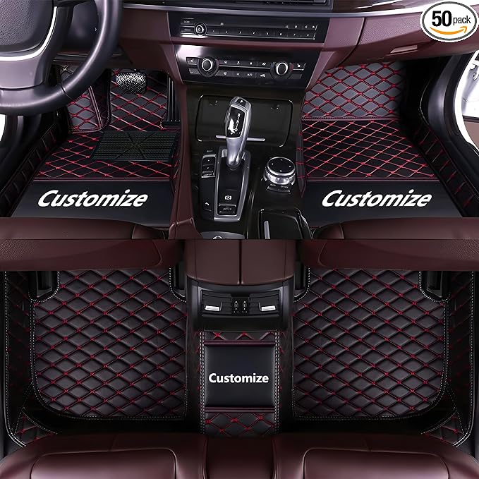 Custom Personalized Floor Mats for Cars，Luxury Full Coverage All Car Floor by Unknown