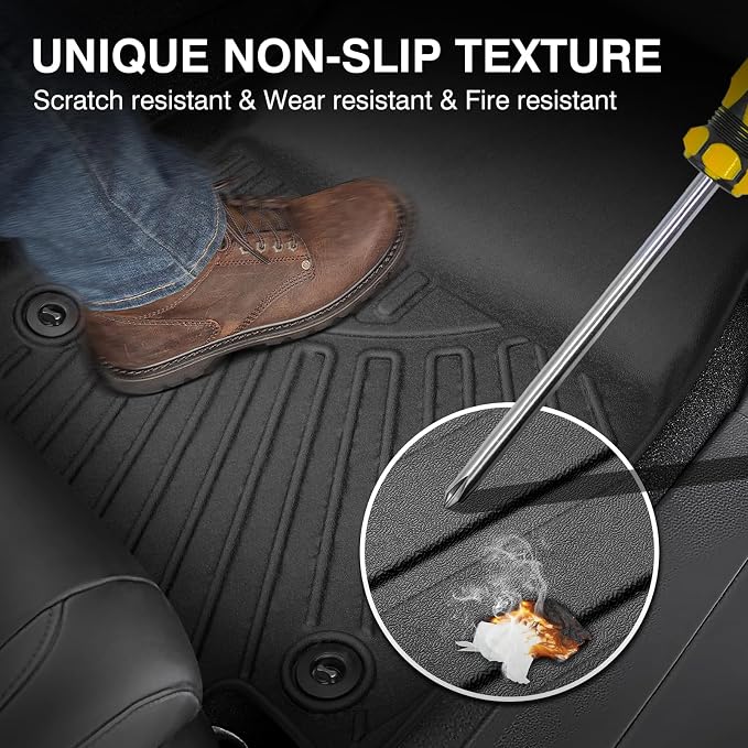Powerty Floor Mats for 2023 2024 2025 Lexus RX RX350 RX350h RX500h Accessories - Image 6
